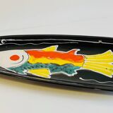 Grand plat à poisson faïencerie de Niderviller