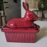 Ceramic rabbit box