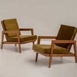 Pair of French Reconstruction Armchairs, France 1960s