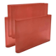Space age pink plastic magazine rack, Giotto Stoppino, Kartell 1970s