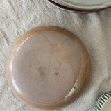 small salad bowl / deep dish in enamelled stoneware, France 1970