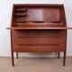 Danish Teak Secretary Desk by Kai Kristiansen for HJN Mobler 1960.