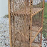 Rattan shelf