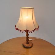 Mid-century Wood Table Lamp, 1970‘s.