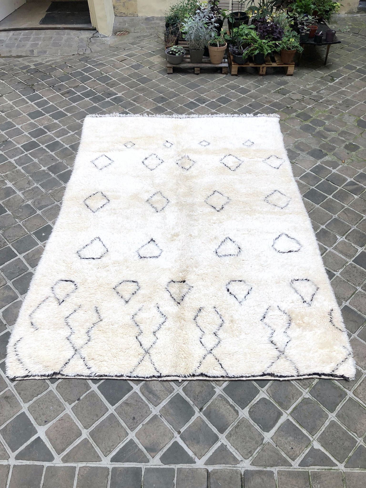 Beni ouarain carpet 310x1210cm, Berber carpet