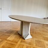 Table Granit Terrazzo, Plateau Oval