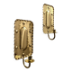 Pair of Mid-Century Swedish Brass Sconces