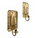 Pair of Mid-Century Swedish Brass Sconces