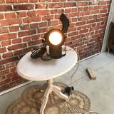 Vintage black metal cinema projector