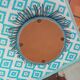 Pouf velours      :