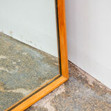 Vintage Scandinavian wall mirror 114X47cm