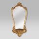 Romantic baroc style mirror with original label “Deknudt”, Belgium, 1970s