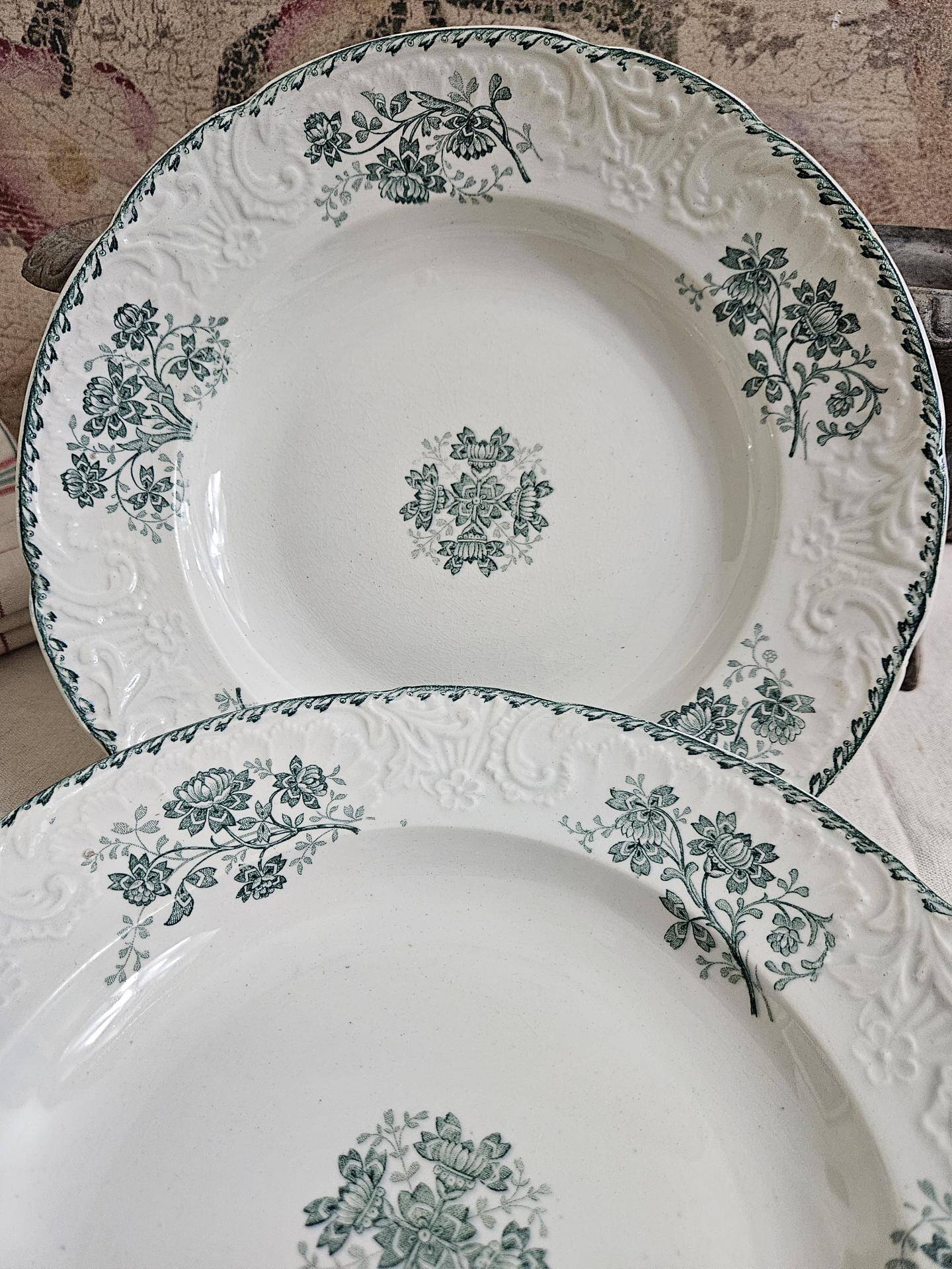 Terre de Fer soup plates