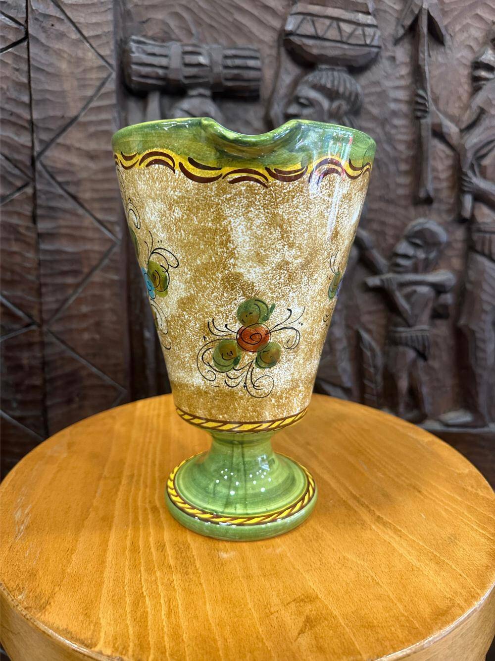 Majolica pitcher from Orvieto