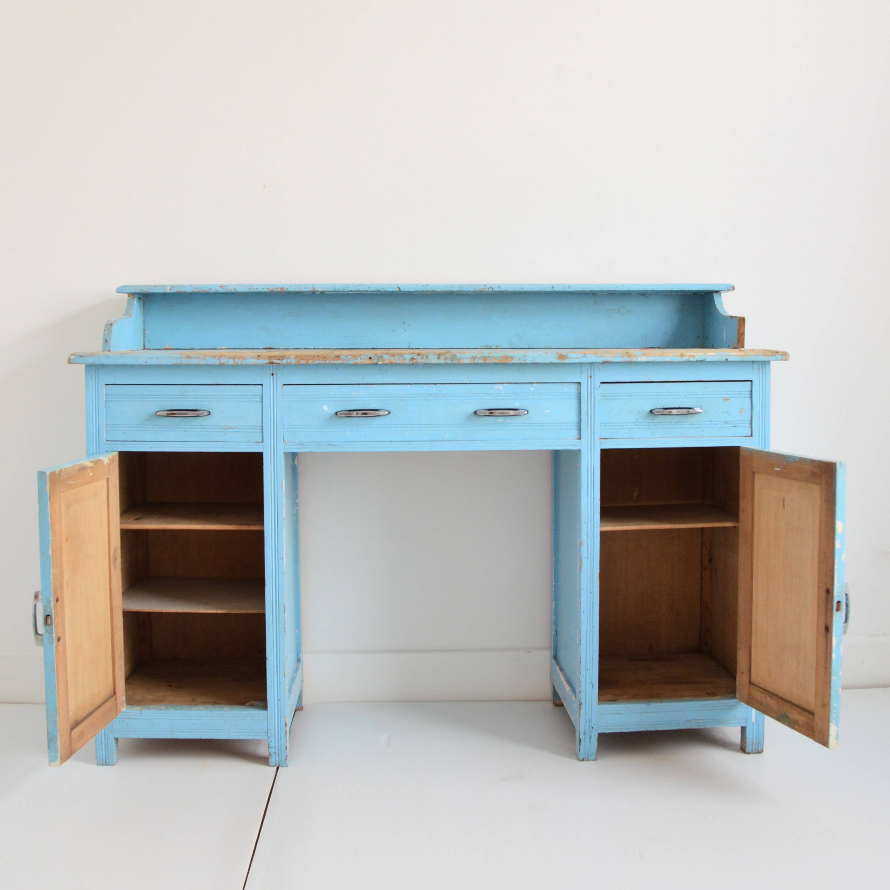 Old workshop/trade/counter/kitchen furniture 1940s vintage