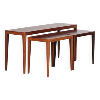 Tables gigognes Severin Hansen pour Haslev, Danemark 1960