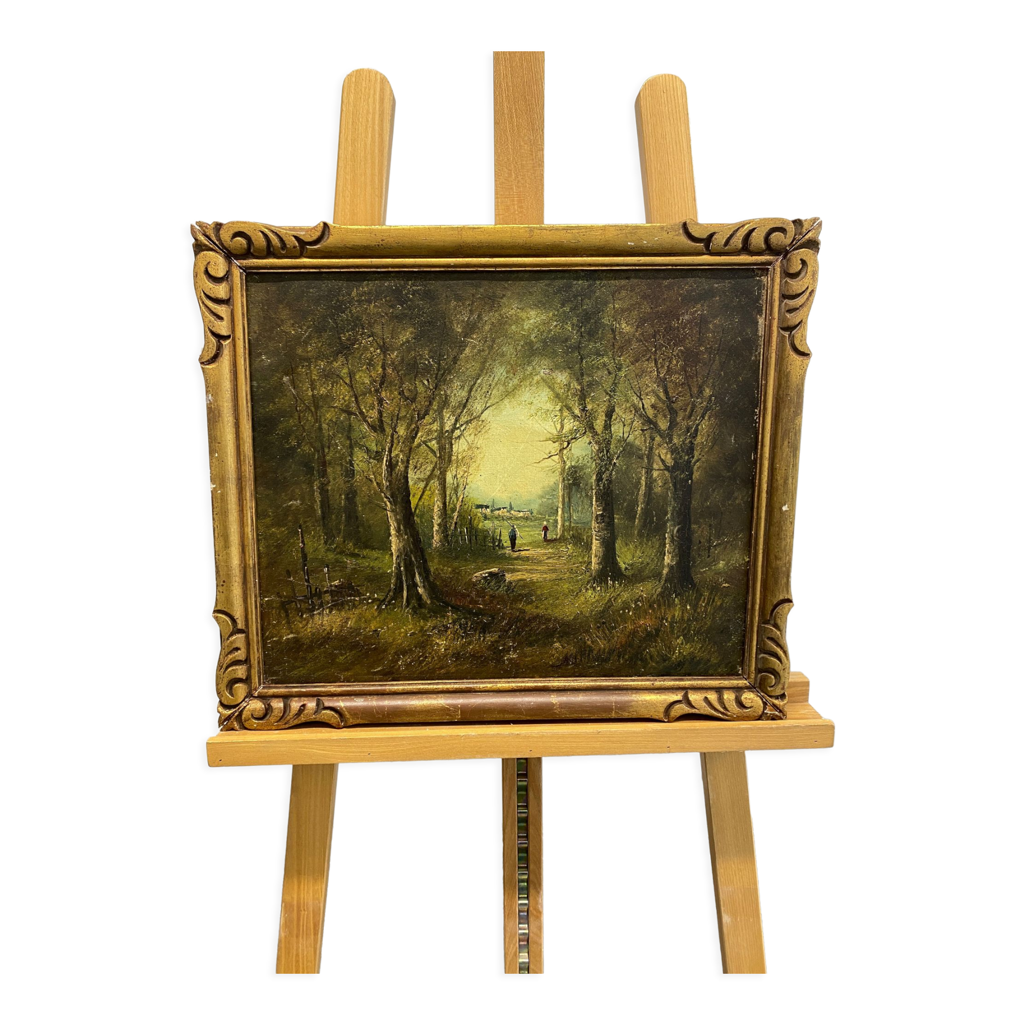 Forest landscape nineteenth century