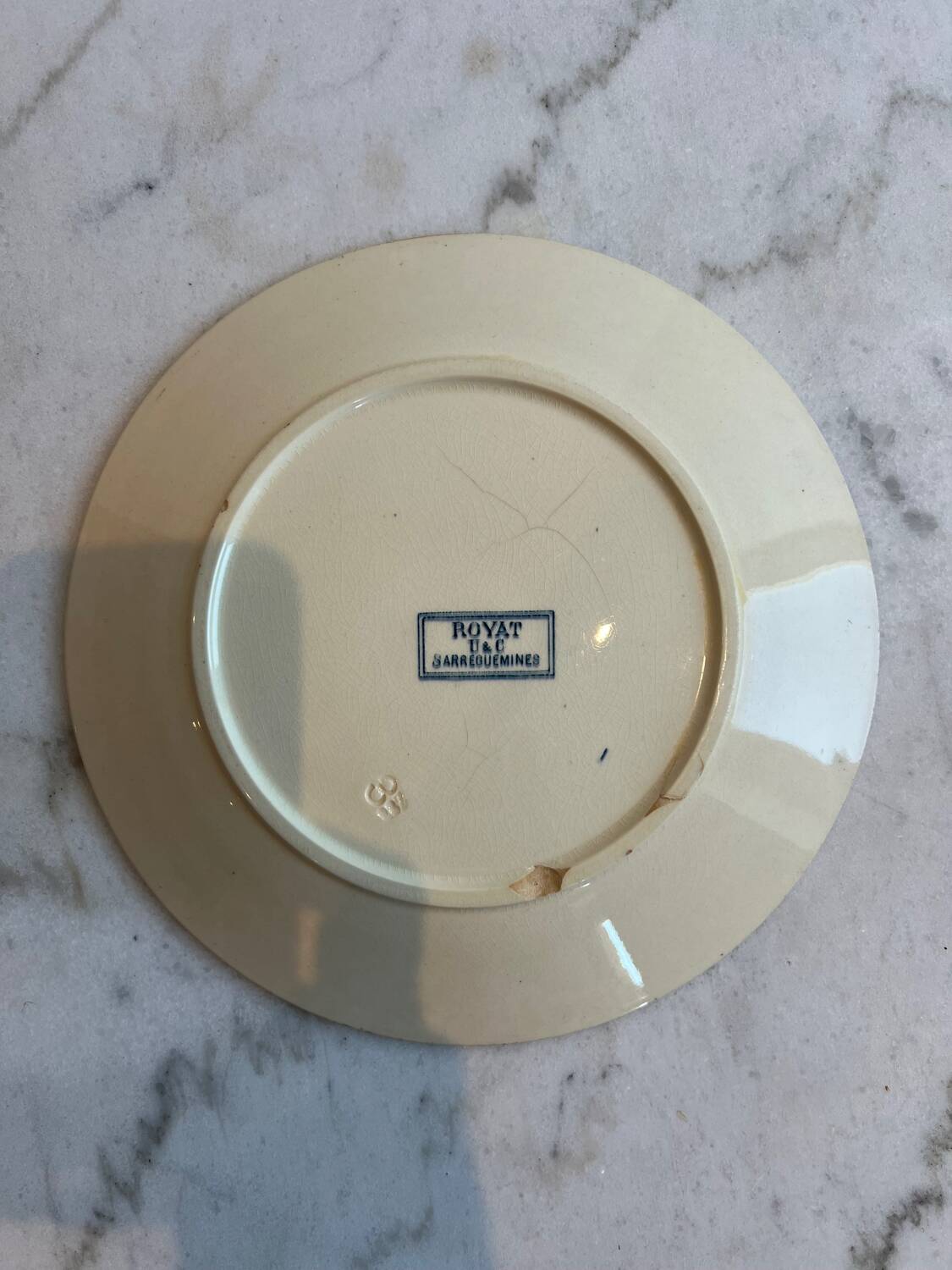 Royat iron earth flat plate