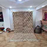 Handmade wool Berber rug 250x150 cm