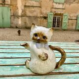 Vintage kitten teapot
