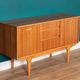 Retro Walnut 1960s Jentique Short Sideboard