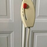 70s/80s parquet floor lamp with 2 spotlights