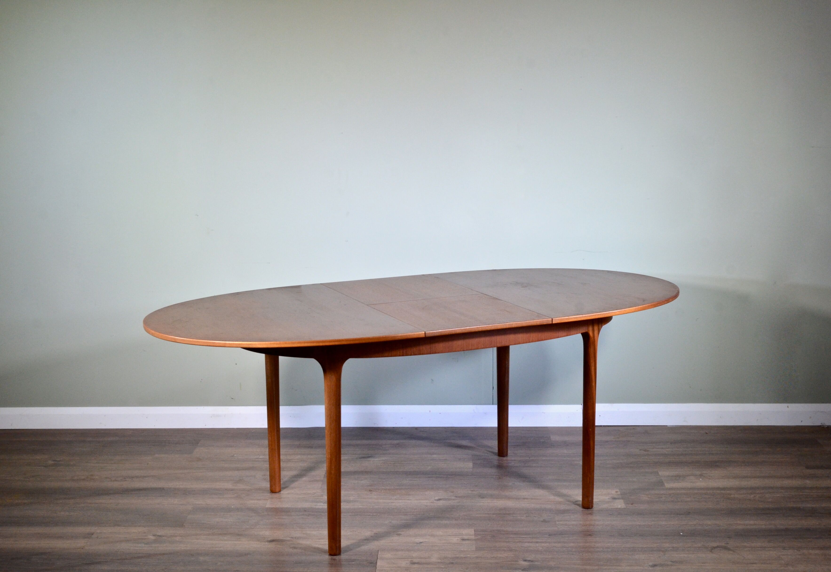 Mcintosh oblong teak extending table