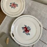 Flat and 8 dessert plates