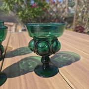Set of 6 Brutalist Chalices – Attributed to Felipe Derflingher – 1960