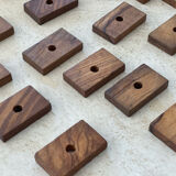 Vintage wooden domino game