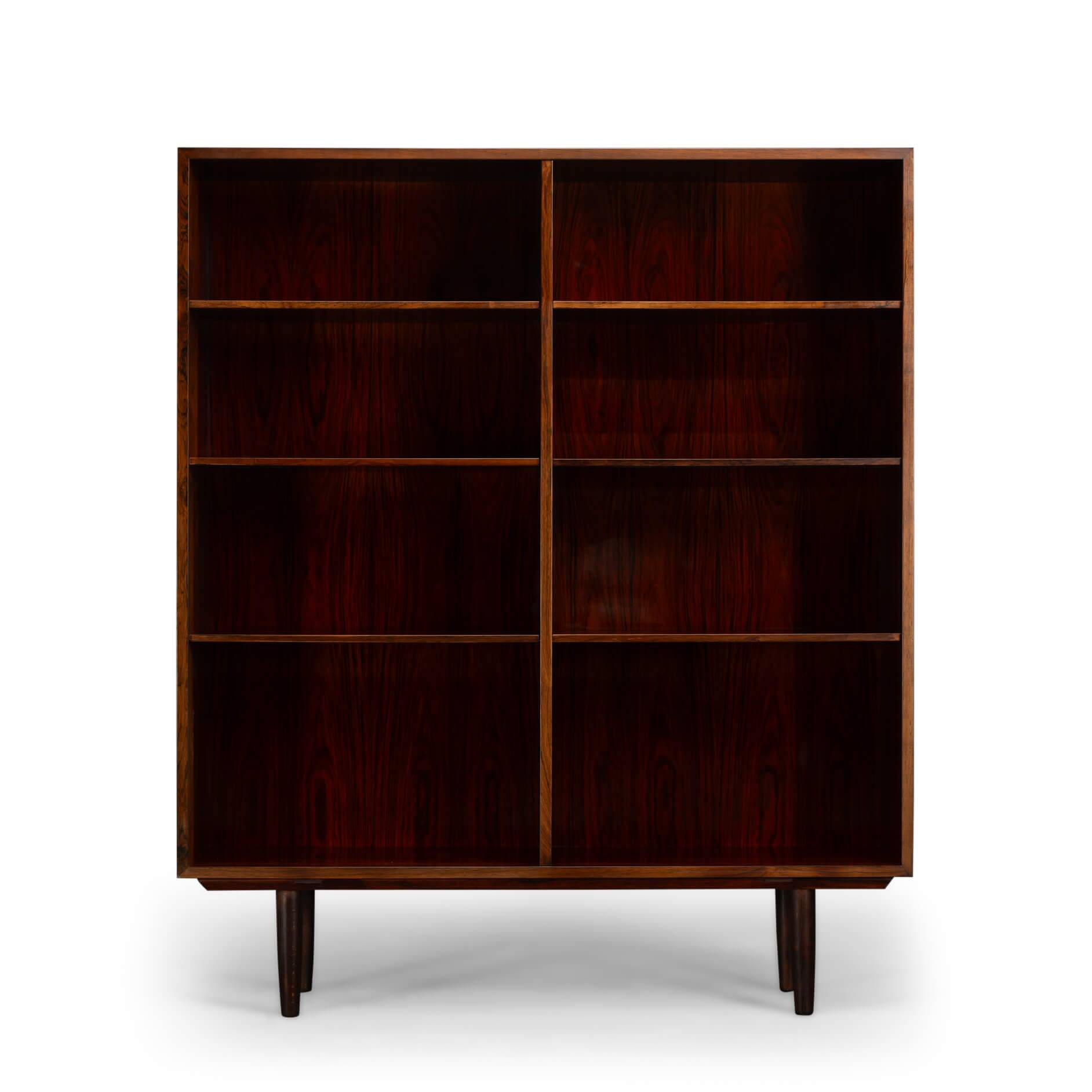 Rosewood Model 6 Bookcase by Omann Jun Mobelfabrik, 1960s
