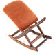 Adjustable Footstool / footrest "Uniek" - dutch design in teak