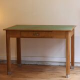 Light wood kitchen or office table, 1930s-40s