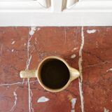 Speckled ceramic pitcher