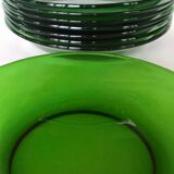 Lot of 8 vereco hollow plates