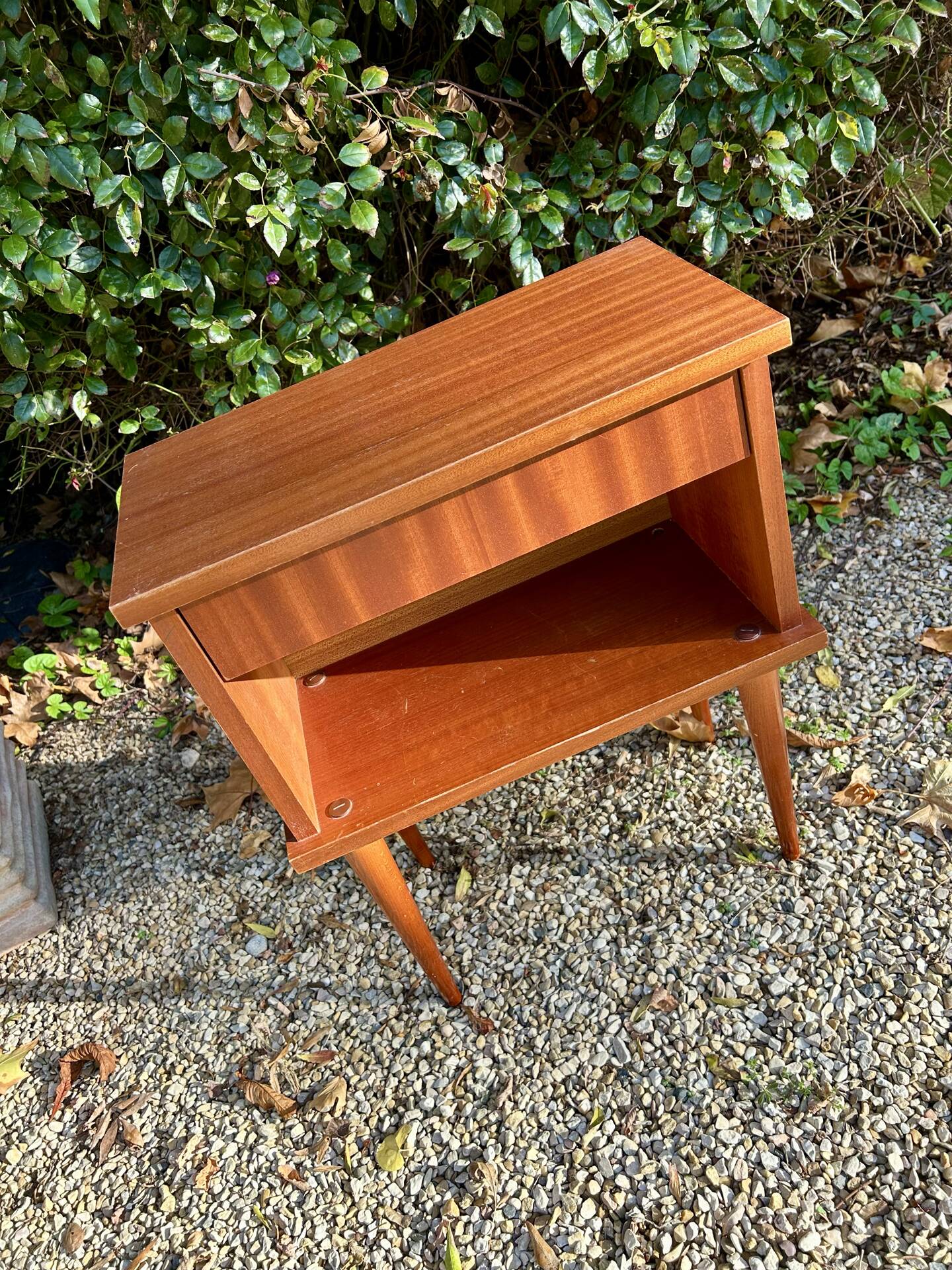 Melamine bedside table