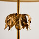Gold-painted table lamp