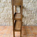 French farm 3-level shelf, circa 1940's