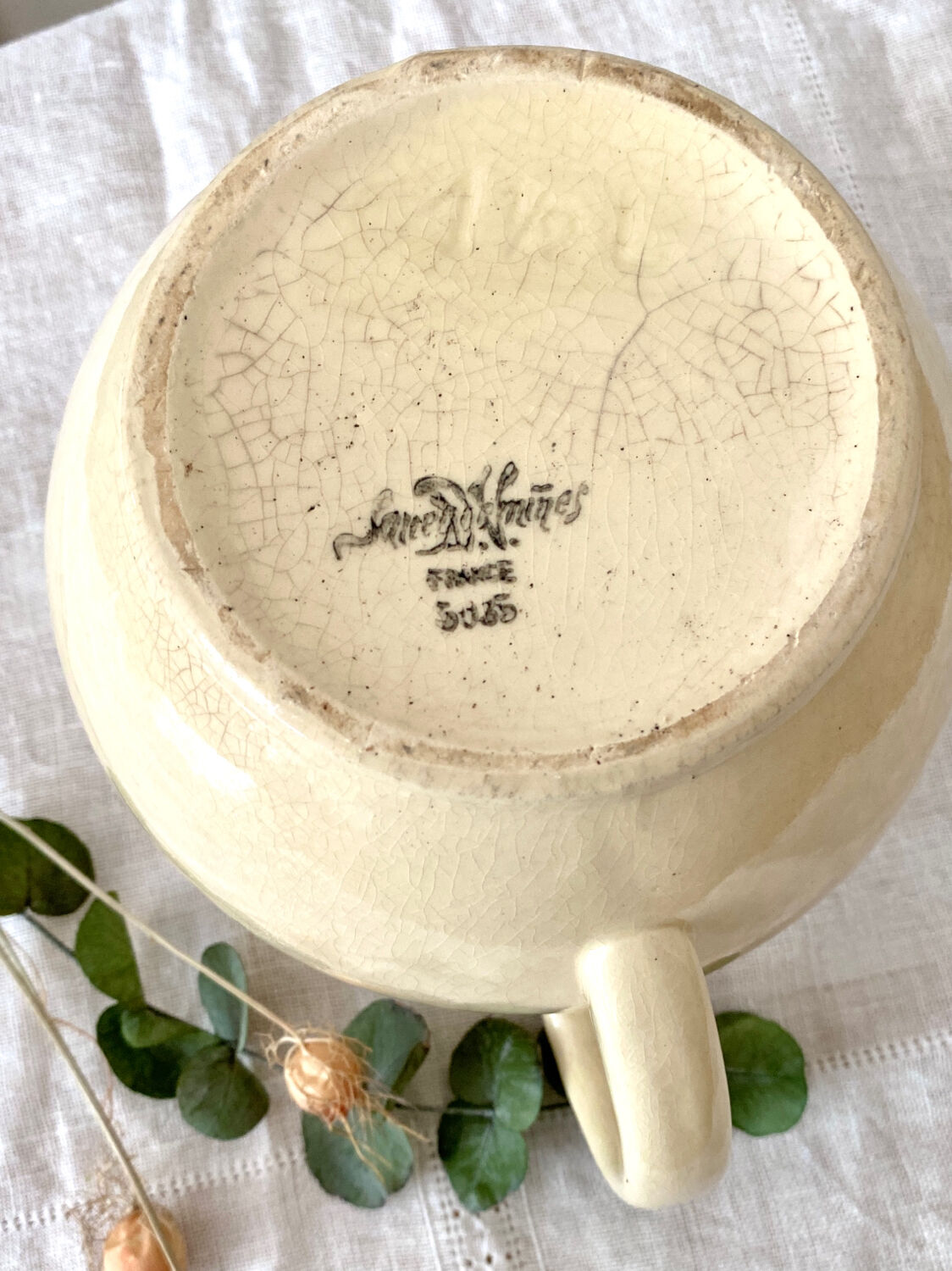 Set of 2 pitchers Sarreguemines