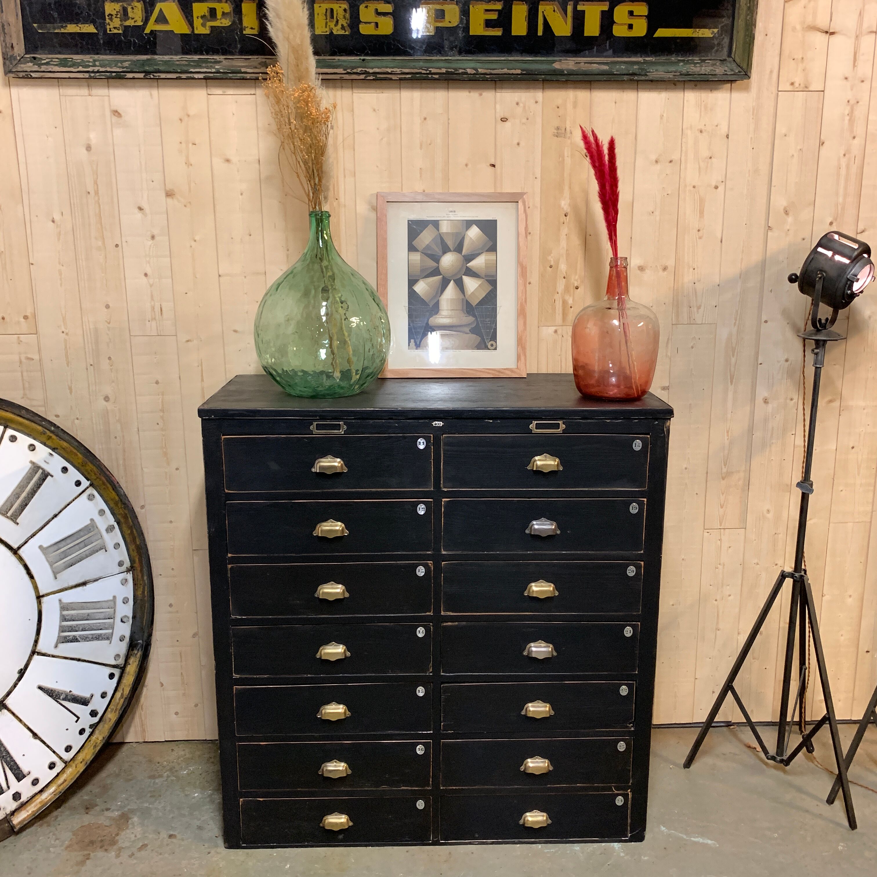 Hardware craft furniture 14 drawers