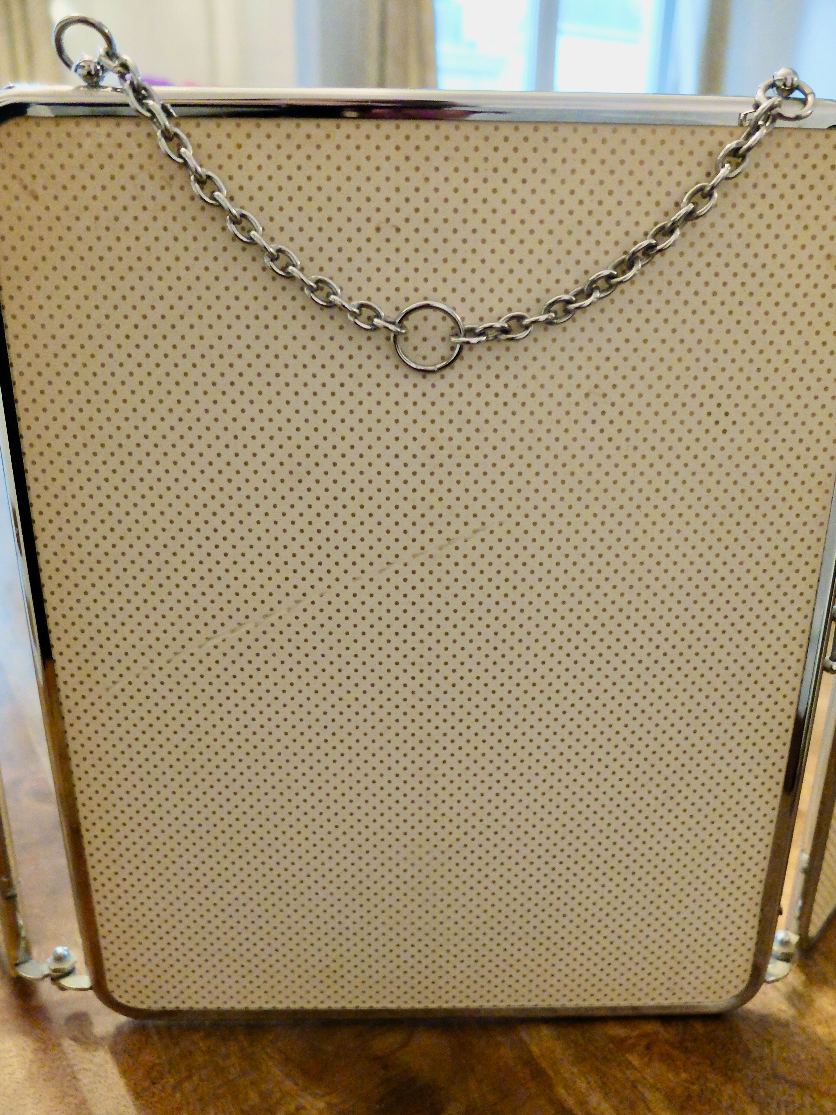 Mirror barber triptych