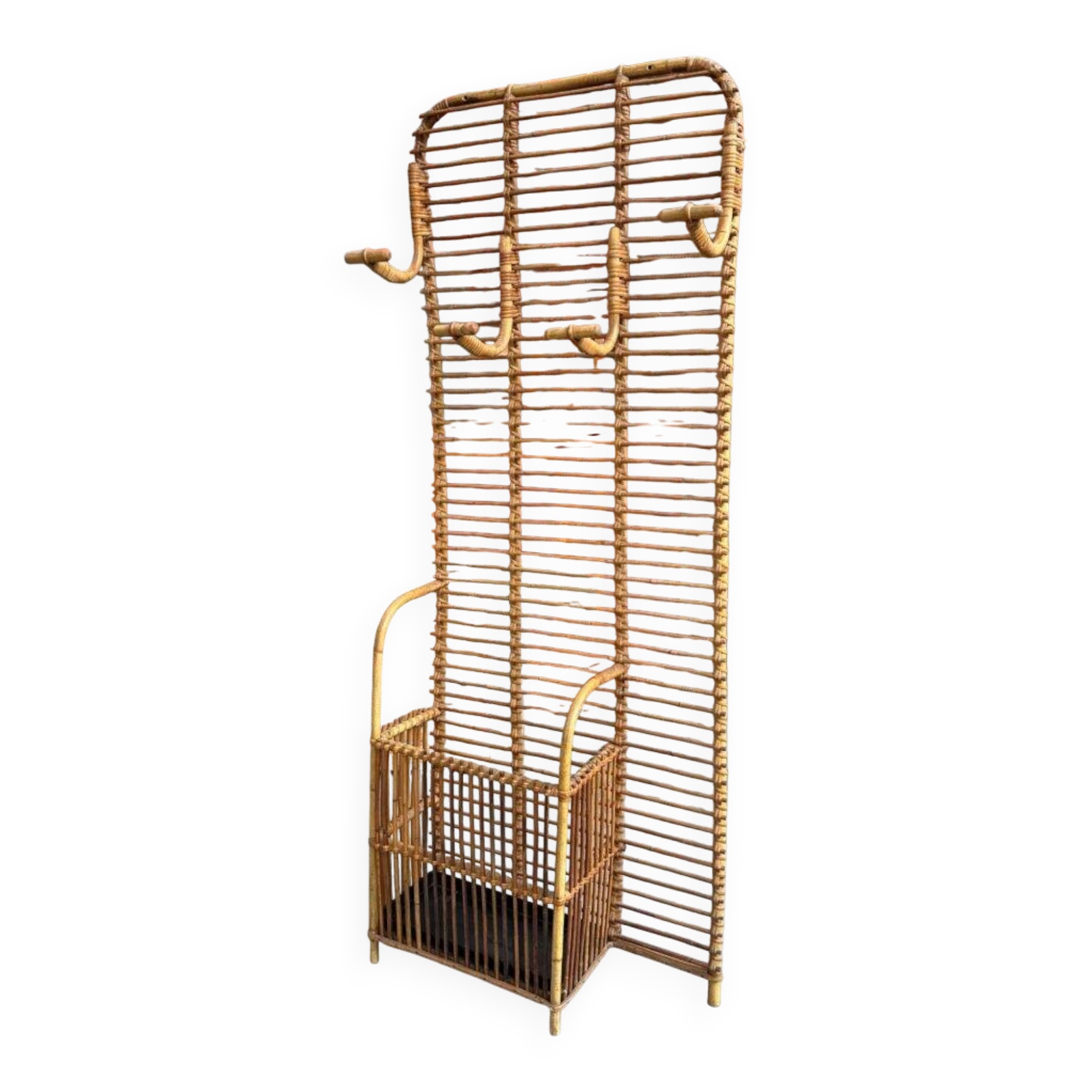 DLG Audoux Minet rattan wardrobe