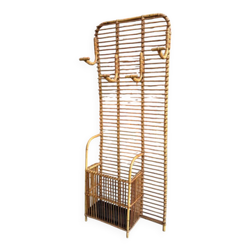 DLG Audoux Minet rattan wardrobe
