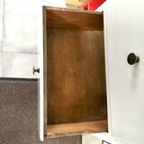 High chest of drawers with 4 original vintage drawers from the 1950s