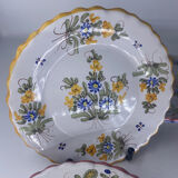 6 vintage plates Martres Tolosane Jodra Noirmoutier