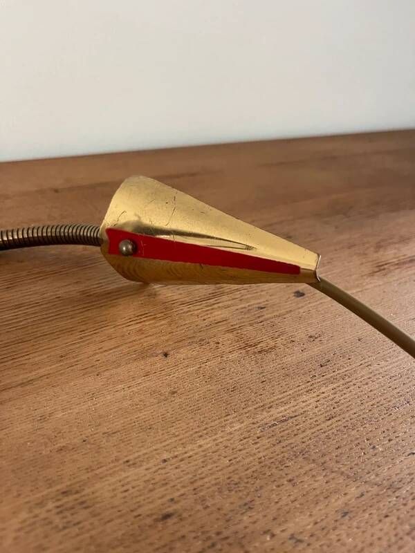 Vintage Italian wall lamp in Stilnovo style from the 1950s.