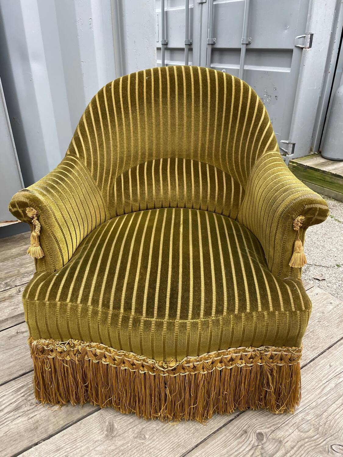 Fauteuil crapaud
