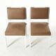 Set of 4 "Kittal" chairs stamped Van Rossum - Design by Xavier Dohr, Netherlands