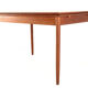 Rectangular Danish Extendable Dining Table 'Ahrus'  mid centuty modern teak