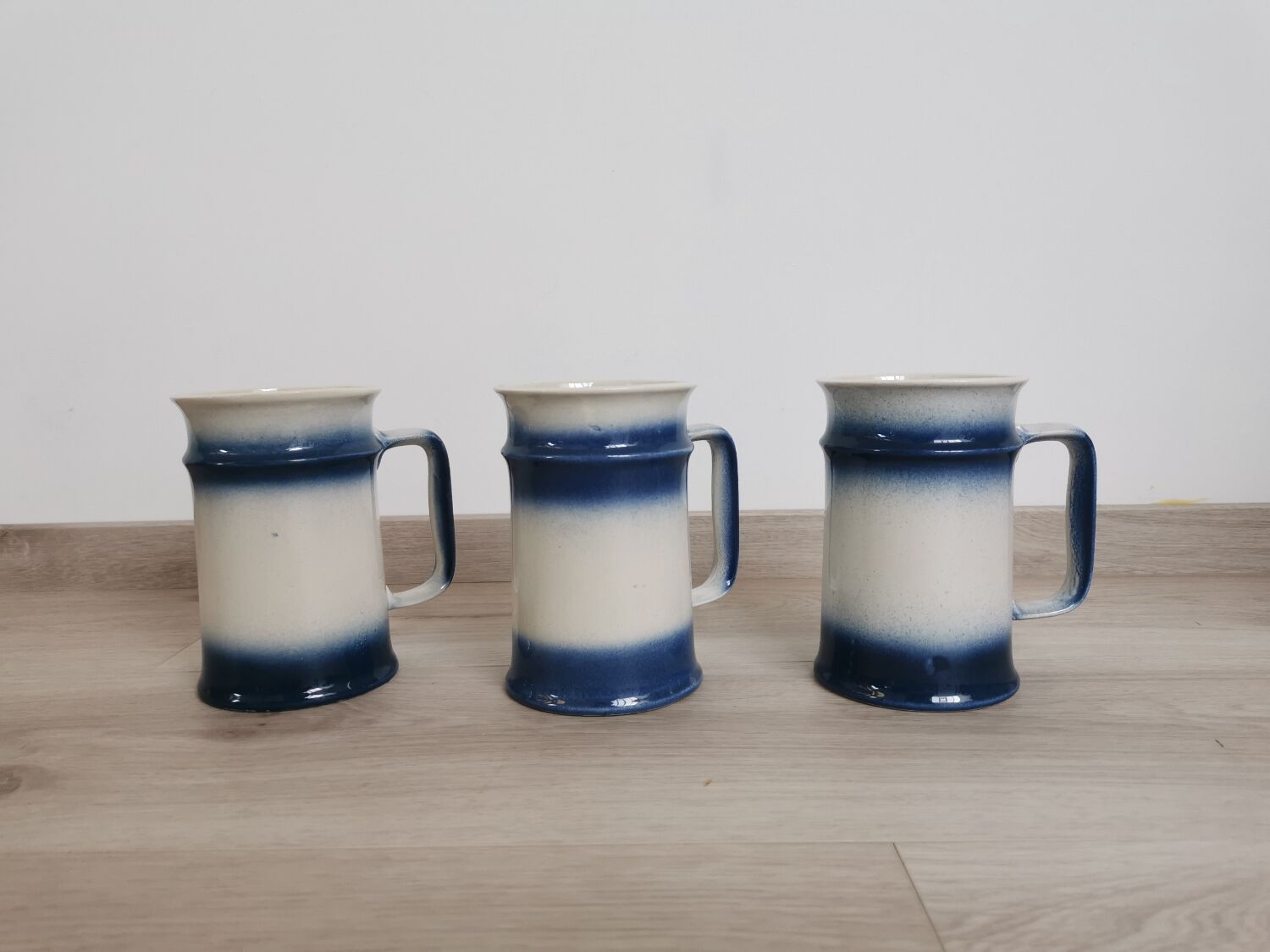Blue Irish handles/mugs